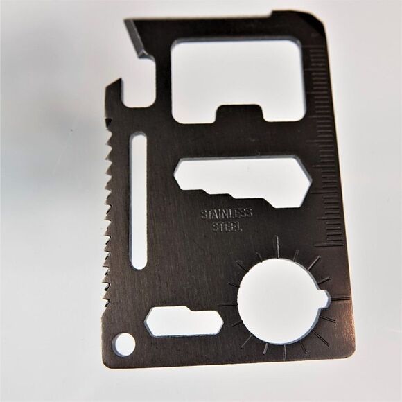 Multipurpose Pocket Survival Tool Stainless Steel - Picture 6 of 8